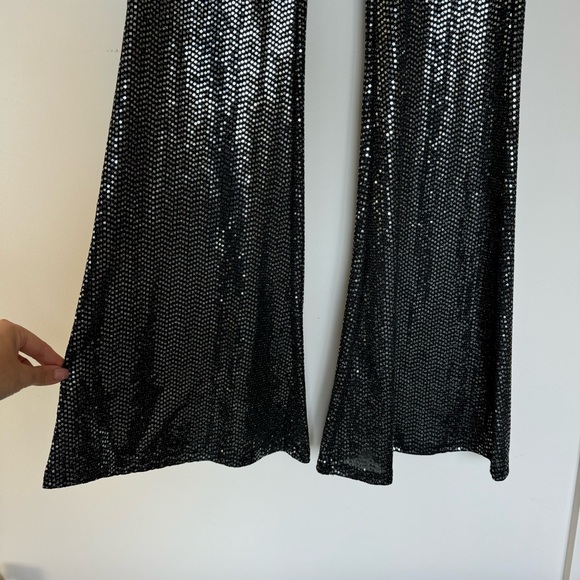 BNWT: Disco-style wide pants Forever 21 Medium - Picture 6 of 7